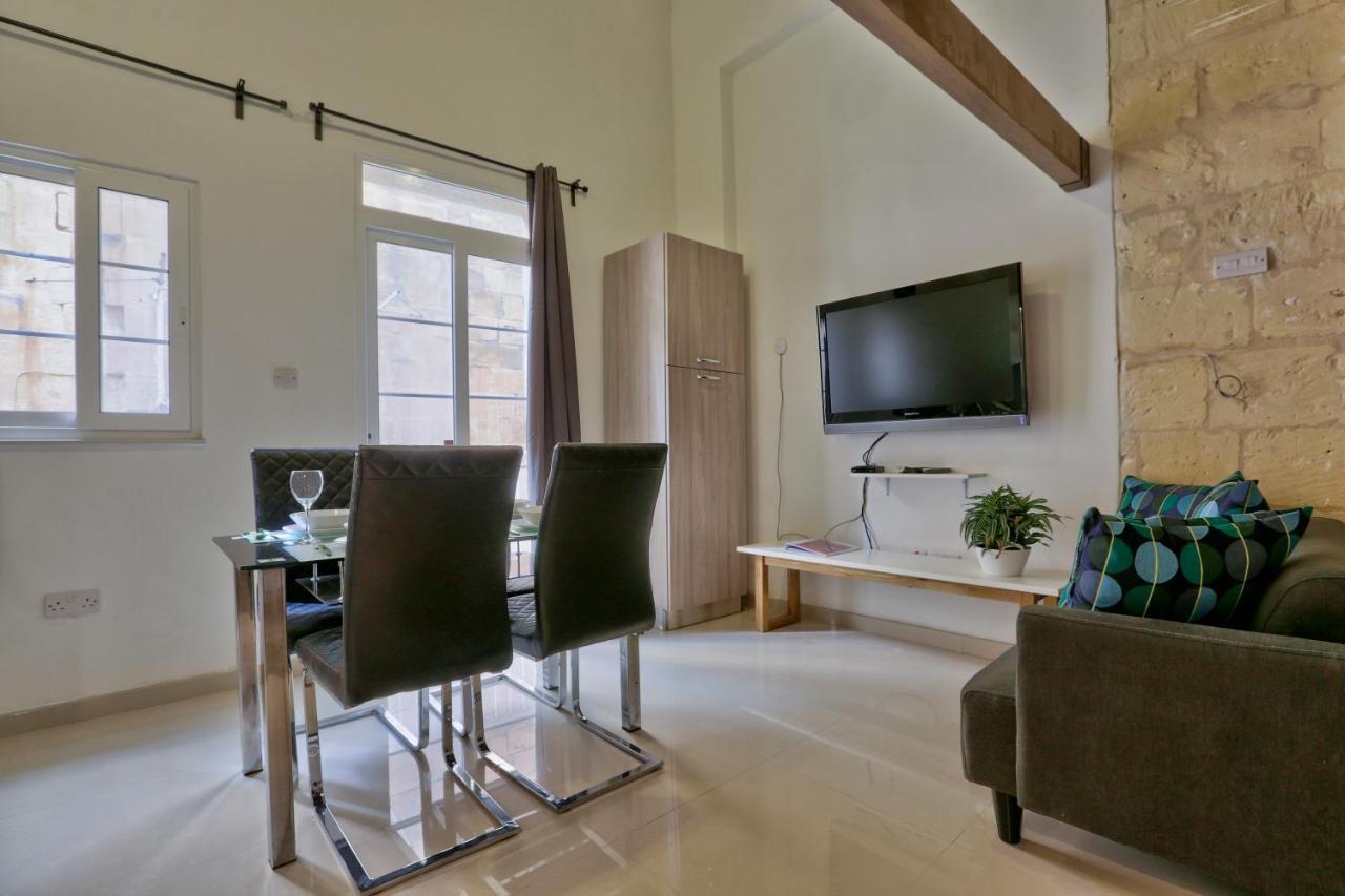 Charming Valletta 1 Bedroom Apartment Off Republic Street Sleeps 4 Exterior foto